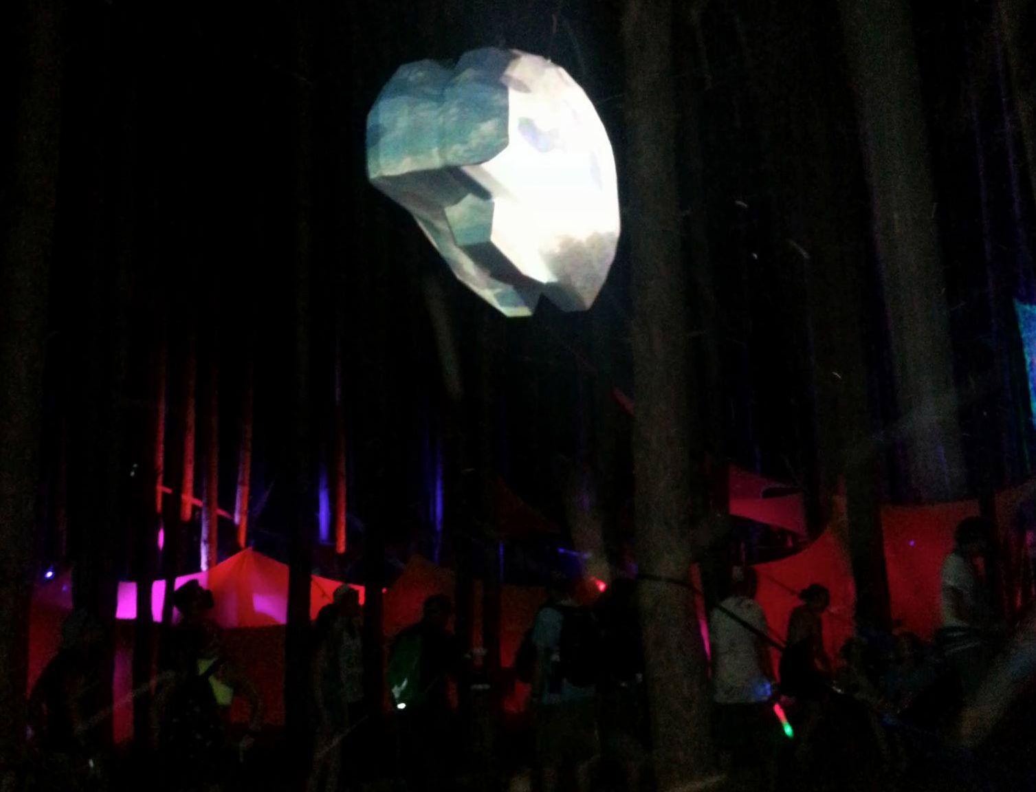Still from Cerebrum interactive installation