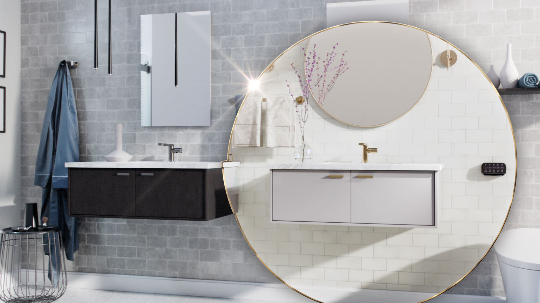 Still from Kohler Finishes product film